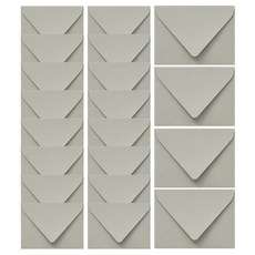 walgadaks 迷你信封袋, 灰色, 20個