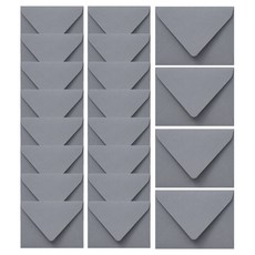 walgadaks 迷你信封袋, 藍灰色, 20個