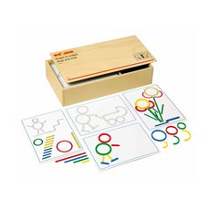 Educo 彩色環和棒, 混色