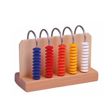 에듀코 색구슬 주판 5 x 10, 1개