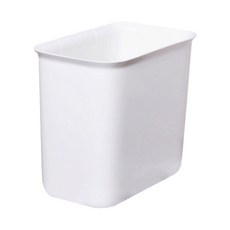 櫥櫃掛式收納籃, 白色的