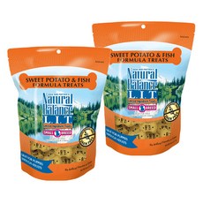 내추럴발란스 LIT 포뮬라 도그 트릿, 고구마 + 연어 혼합맛, 227g, 2개