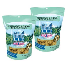 내추럴발란스 LIT 포뮬라 도그 트릿, 고구마 + 닭고기 혼합맛, 227g, 2개