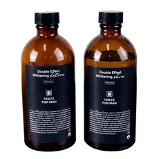 HOLTZ FOR MANN 男士專用雙效亮白護理組 化妝水+乳液, 化妝水300ml+乳液300ml, 1組