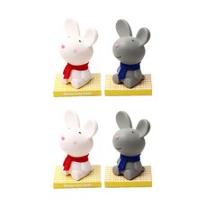 포포팬시 2020 경자년 쥐띠 쥐돌이 저금통 2종 세트, 화이트, 그레이, 2세트