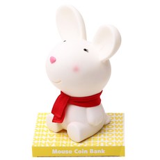 POPO FANCY 庚子年鼠鼠存錢筒, 白色, 1個