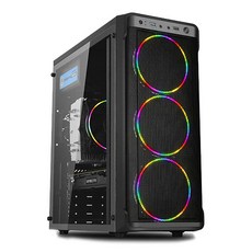 포유컴퓨터 게이밍 조립PC (AMD R5-3500X), AGA-M1203, WIN 미포함, RAM 8GB, SATA 240GB
