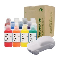 SNOWKIDS 彩虹手指膏汽車彩繪組, 70ml