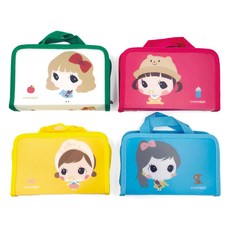 minidoll Zip 文件盒 24-1002, 隨機發貨, 4個