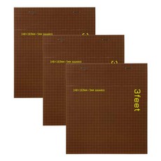 maruman 3 FEET 直式筆記本 163 x 148 mm, 單品 N761, 3個