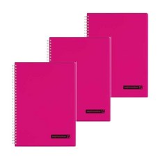 maruman H&B B5可撕式彩色筆記本, 粉紅色, 3個