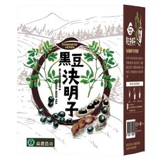 蔴鑽農坊 黑豆決明子, 3.5g, 15包, 1盒