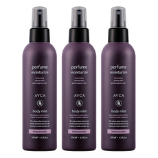 아브카 퍼퓸 바디 미스트 베이비 파우더, 200ml, 3개