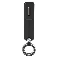 앤티스 플렉시블 360도 회전형 맥세이프 벨크로 거치대 스퀘어, 1개, 블랙