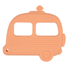 이누이베베 유아용 톰톰 치발기 캠핑카, 단품, 코랄핑크, 1개