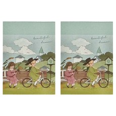 德德小品集 硫酸紙素材本 15歲以上 100張, 綺境森林, 2本