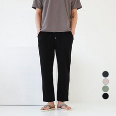 BIGSIZECLUB 素色寬鬆休閒長褲