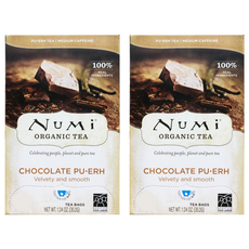 누미티 오가닉 초콜릿 보이차, 2.2g, 16개입, 2개