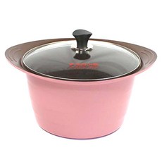 Kitchen-Art 88 Opera 陶瓷湯鍋, 26cm, 粉紅色, 1套