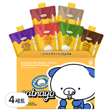 있나요 다이어트 프로틴 단백질 쉐이크 스타터 패키지 세트, 240g, 4세트