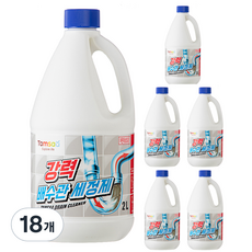 탐사 강력 배수관 세정제, 2L, 18개