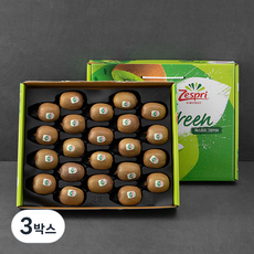 제스프리 그린키위, 2068g(94g 내외 x 22개입), 3박스