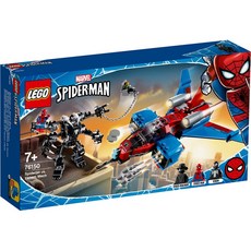 LEGO 樂高 漫威超級英雄系列蜘蛛人噴射機對戰猛毒機甲 76150, 混色