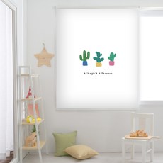 끌래망스 쓰리선인장 롤스크린