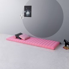 라버트리 프리미엄 통몰드 라텍스 매트리스폼 7.5cm + 속커버 + 겉커버, 실키핑크