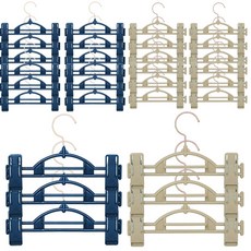 Sunshine Bonggle褲子衣架 15個*2種組, 混色, 30入