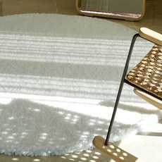 inroom 蓬鬆羊羔毛圓形地毯