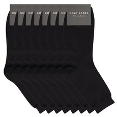 COZY LABEL 男士中筒簡約線條西裝襪 K 8雙組