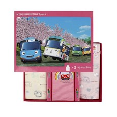 CL STORY 女童小巴士圖案無袖背心 3入