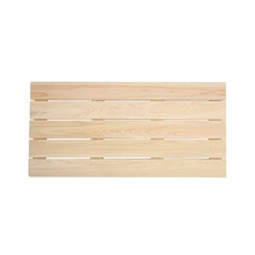 숲속애 프리미엄 편백 나무 원목발판 특대형 100 x 50 x 3.5 cm, 혼합 색상, 1개