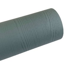 Sheet Nara 現代彩繪木紋單色木皮壁貼 HPW-708, 俄羅斯藍, 寬 100cm x 長 500cm