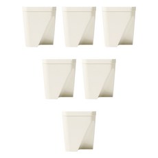 垃圾分類桶 30L, 白色的, 6個