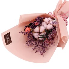 Gakkoio永生棉花花束 小, 粉色