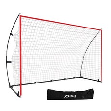 N4U 攜帶式足球球門 N4U-S200, 紅框/白網