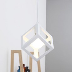 Flux 1燈吊燈, 白色