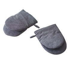 Bodeurae 素色廚房手套, 深灰色, 2個