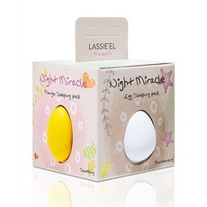 LASSIE'EL 晚安面膜 4入 2組, 1套