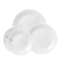 코렐 스타게이징 원형 접시세트, 1개, 소 2p + 중 1p + 대 1p, 혼합색상