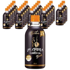 칸타타 콘트라베이스 콜드브루 블랙, 400ml, 24개