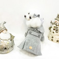 유노펫 반려동물 글램 코트, GRAY, 1개