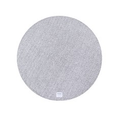 Redpuppy 圓形寵物地毯, 錫灰色