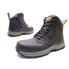 닥터마틴 안전화 DM-64, DK BROWN, 1개