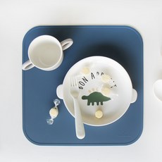 ade.l 方形矽膠餐墊, 土耳其藍, 寬 318mm x 長 318mm