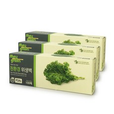 Maygreen 친환경 위생백 25cm x 35cm, 3개