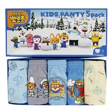 CIELSTORY Pororo兒童三角內褲 5件組