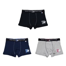 BEVERLY HILLS POLO CLUB 男童棉透氣素色內褲3入